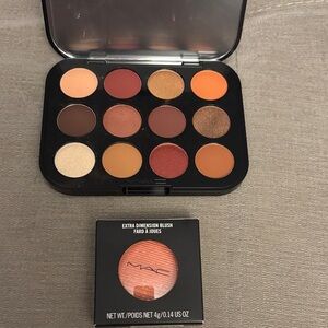 MAC Cosmetics Eyeshadow Palette - future flame and bonus blush